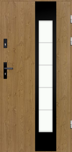 Polstar doors Amerigo trois noir - Aluthermo 73