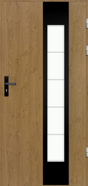 Polstar doors Amerigo trois noir - Aluthermo 55