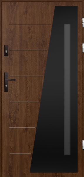 Polstar doors Balmat noir - Aluthermo 73