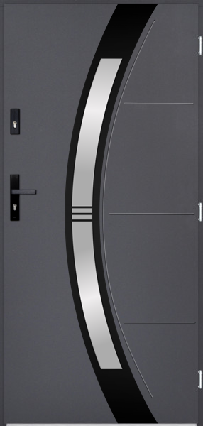 Polstar doors Andromeda noir - Superior 55 Eco