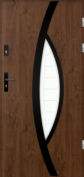 Polstar doors Pegasus noir - Comfort 73