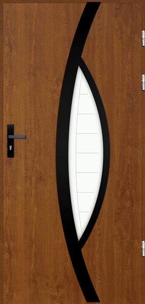 Polstar doors Pegasus noir - Aluthermo 55