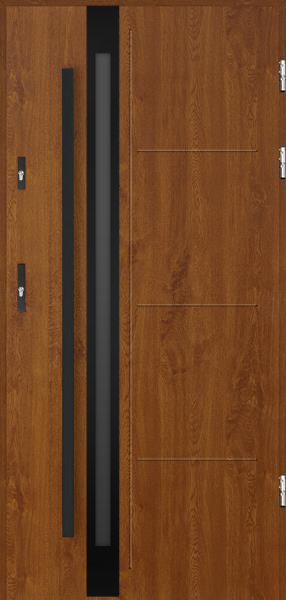 Polstar doors Galileo noir - Aluthermo 73