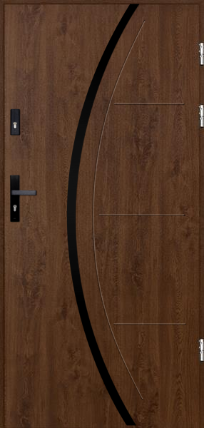 Polstar doors Phoenix noir - Aluthermo 73