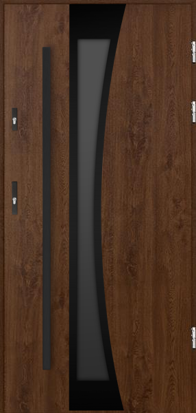 Polstar doors Gemini noir - Aluthermo 73