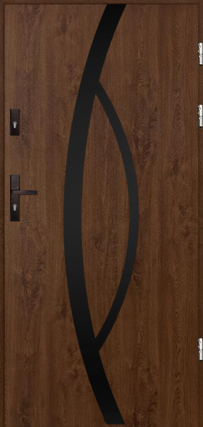 Polstar doors Kastor noir - Aluthermo 73