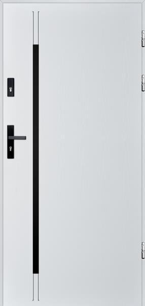 Polstar doors Alvarado noir - Aluthermo 73