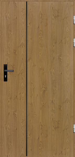 Polstar doors Nakamoto noir - Aluthermo 55