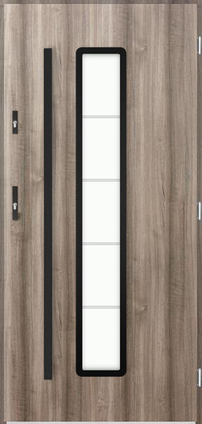 Polstar doors Adara noir - Superior 55 Eco