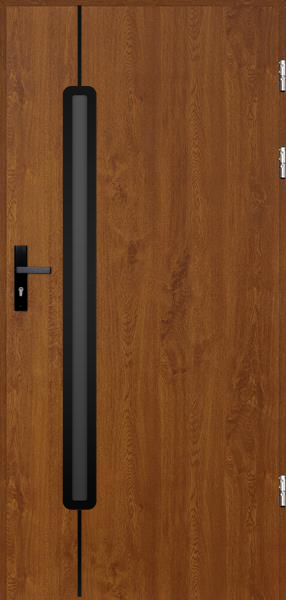 Polstar doors Rigel noir - Aluthermo 55