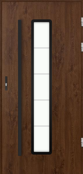 Polstar doors Adara noir - Aluthermo 55