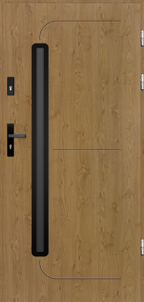 Polstar doors Hadar noir - Aluthermo 73