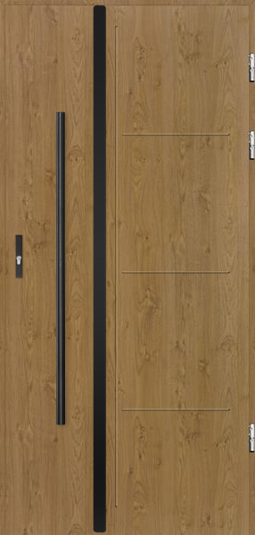 Polstar doors Nobile noir - Aluthermo 55