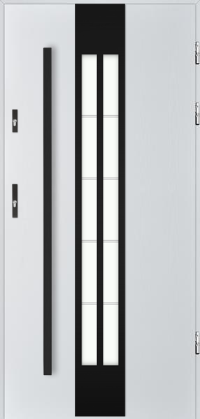 Polstar doors Cabral deux noir - Aluthermo 73