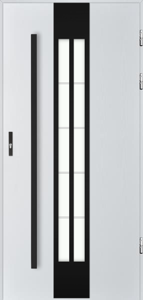 Polstar doors Cabral deux noir - Aluthermo 55