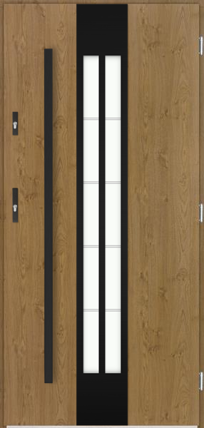 Polstar doors Cabral deux noir - Superior 55 Eco