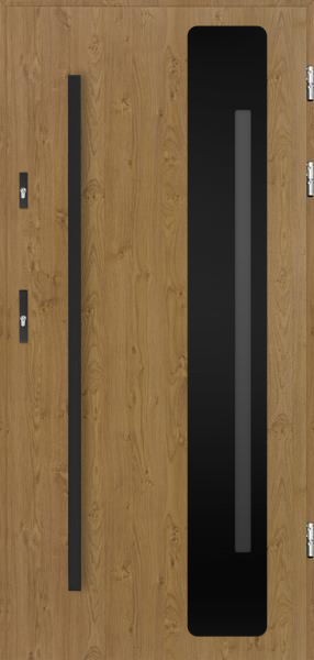 Polstar doors Valle trois noir - Aluthermo 73