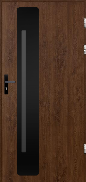 Polstar doors Valle une noir - Aluthermo 55