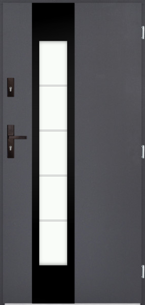 Polstar doors Amerigo une noir - Superior 55 Eco